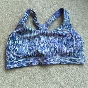 Athleta racer back sports bra